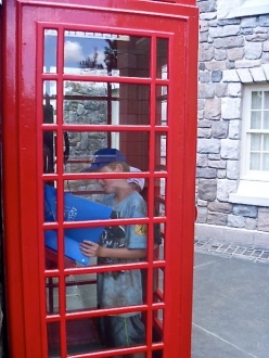 Great Britain (WDW) Phone Booth